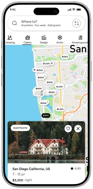 Airbnb clone app screen 3