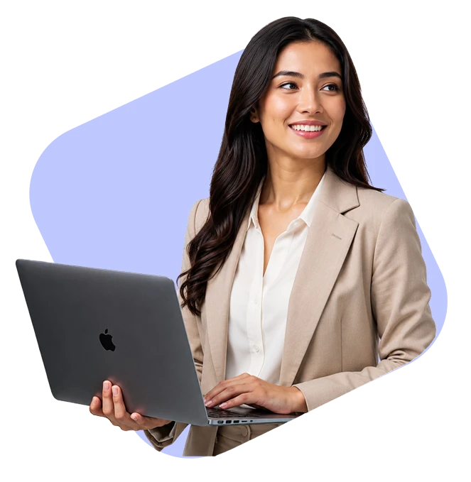 Developer working on a laptop