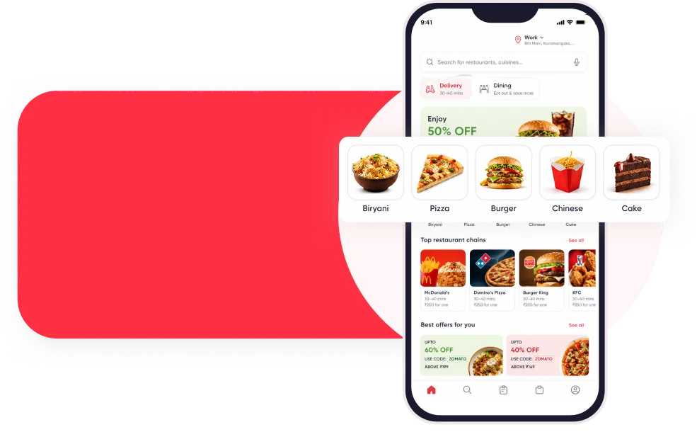 Customer App screenshot