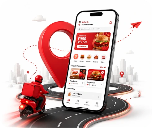 Zomato clone customer, restaurant, delivery and admin apps